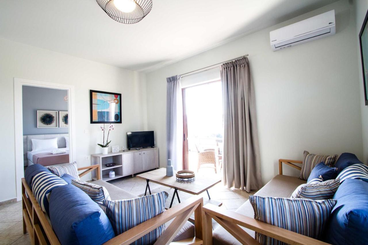 Mike'S Apartment I Luxury Above The Sea キサモス エクステリア 写真