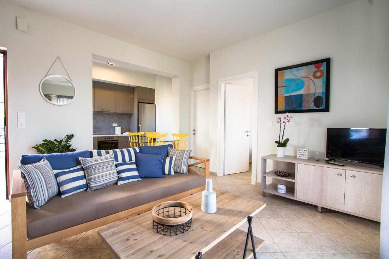Mike'S Apartment I Luxury Above The Sea キサモス エクステリア 写真